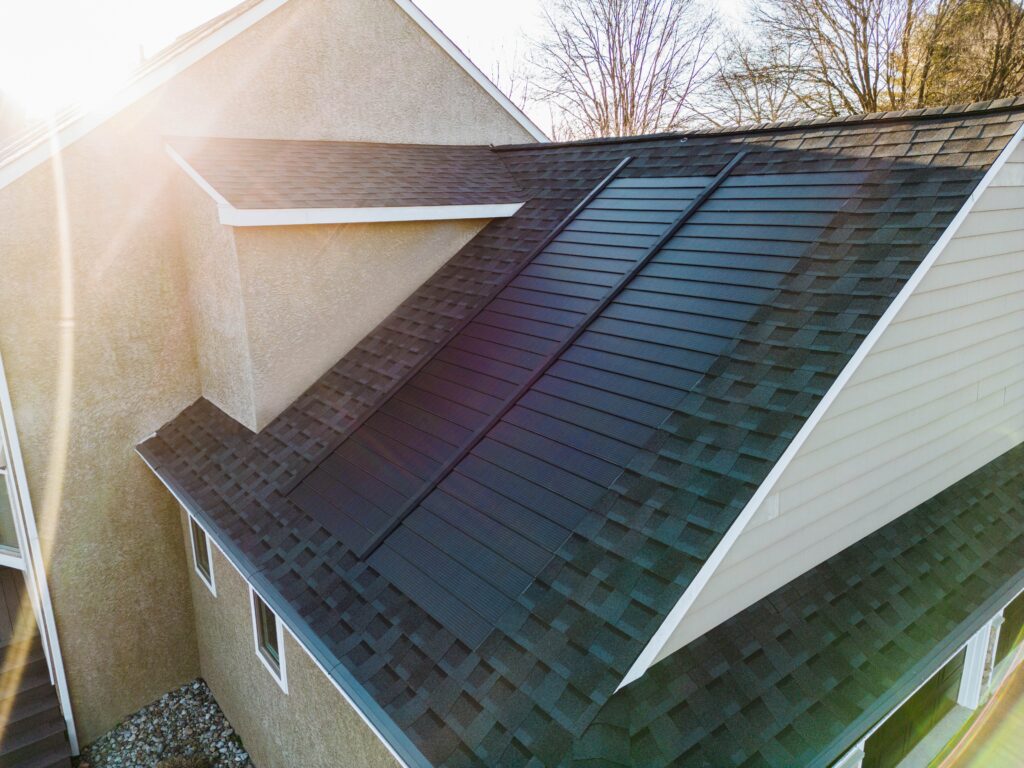 Solar Shingle Installation