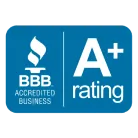 BBB Accredited Business A+ rating