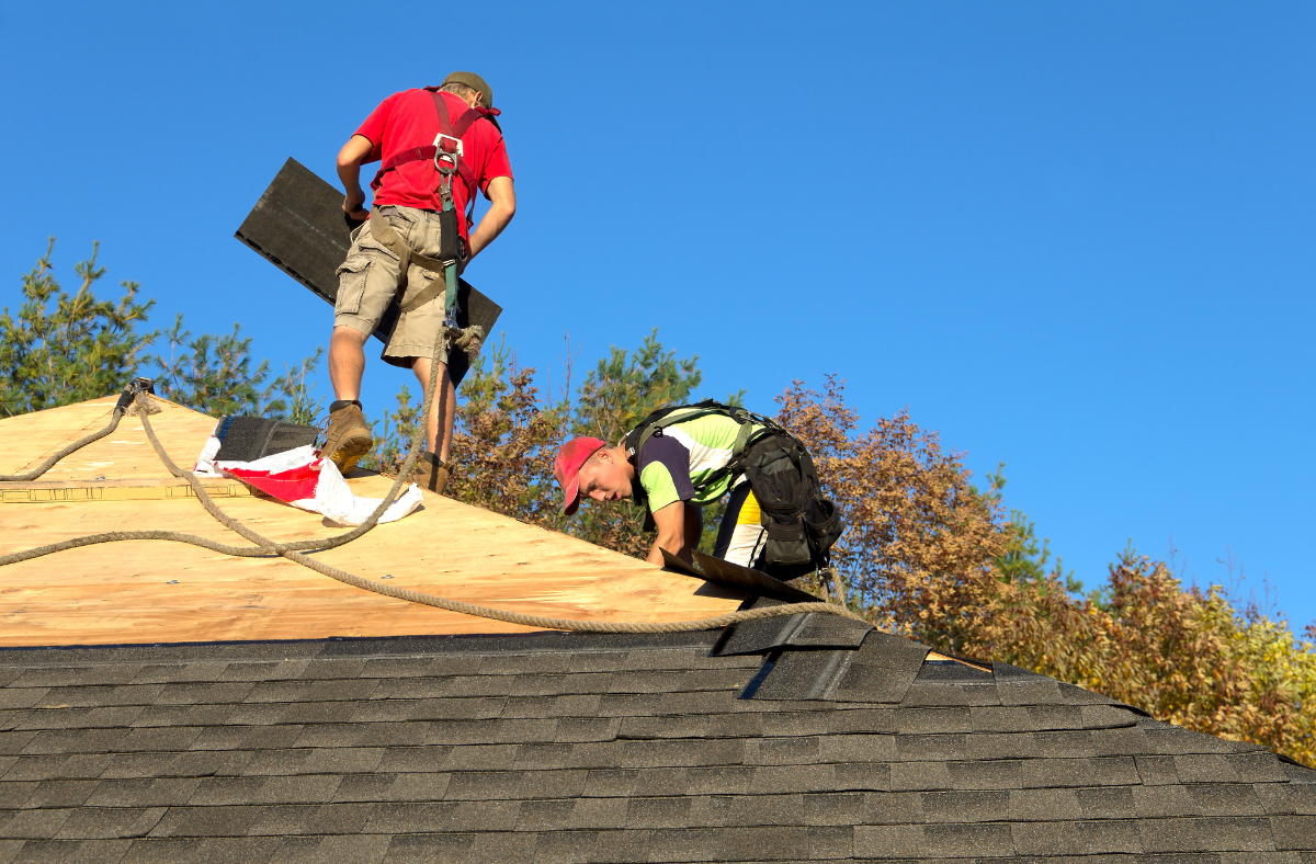 replacing a roof in houston