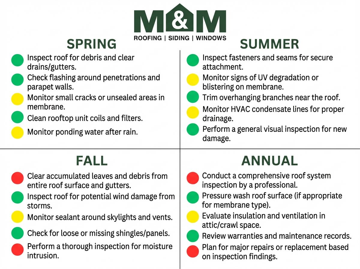 Commercial Roof Maintenance